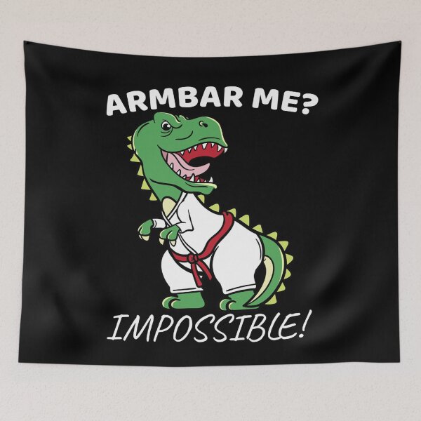 Item preview, Armbar Me Impossible Shirt Jiu Jitsu Martial Arts T-Rex designed and sold by NaomiTankersly.