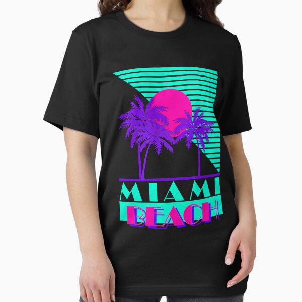 Item preview, Miami Beach 80s Retro Logo designed and sold by Kolsab.