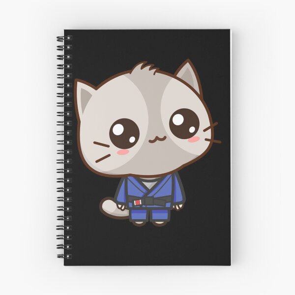 Item preview, Brazilian Jiu Jitsu Black Belt Combat Sport Cute Kawaii Cat designed and sold by NaomiTankersly.