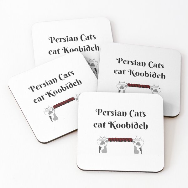 Item preview, Persian Cats eat Koobideh - Persian art designed and sold by Persian Pride Official.