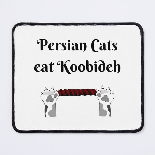 Item preview, Persian Cats eat Koobideh - Persian art designed and sold by Persian Pride Official.