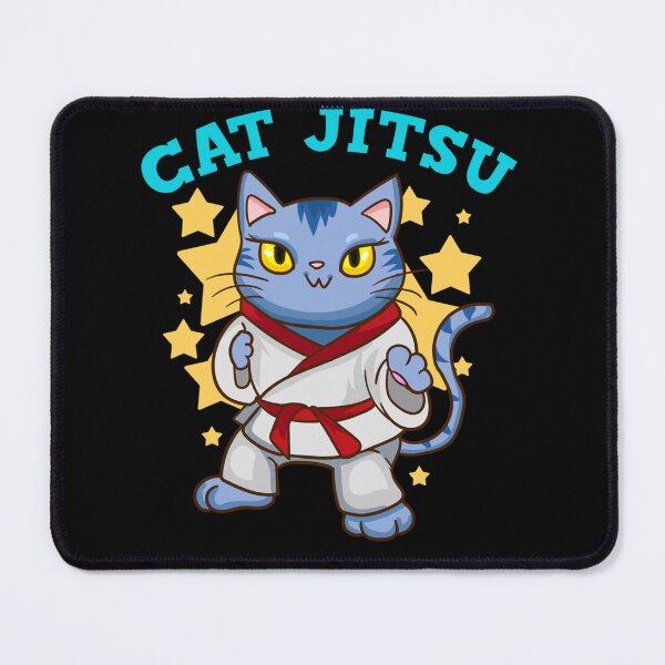 Item preview, Cat Jutsu MMA Mixed Martial Arts Karate Taekwondo Judo designed and sold by NaomiTankersly.