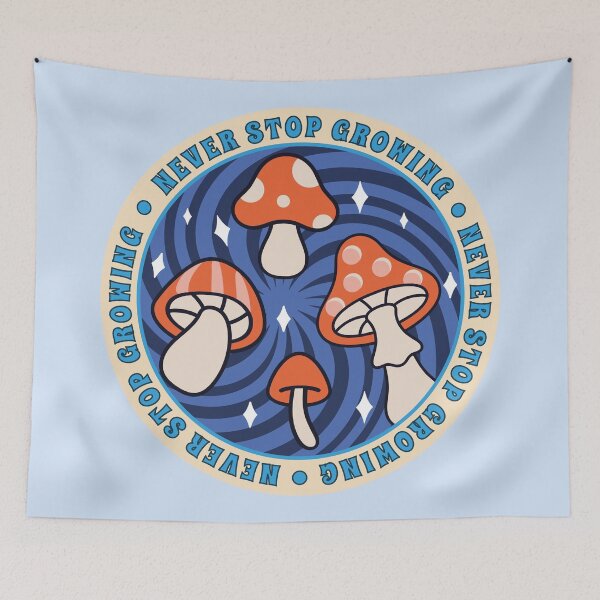 Item preview, Groovy Mushrooms Never Stop Growing designed and sold by bolimj.