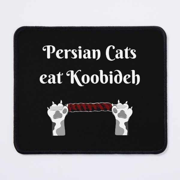 Item preview, Persian Cats eat Koobideh - Persian art designed and sold by Persian Pride Official.