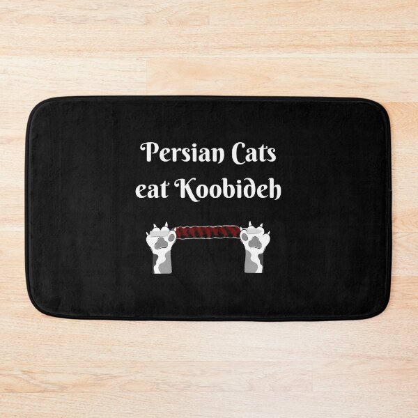 Item preview, Persian Cats eat Koobideh - Persian art designed and sold by Persian Pride Official.