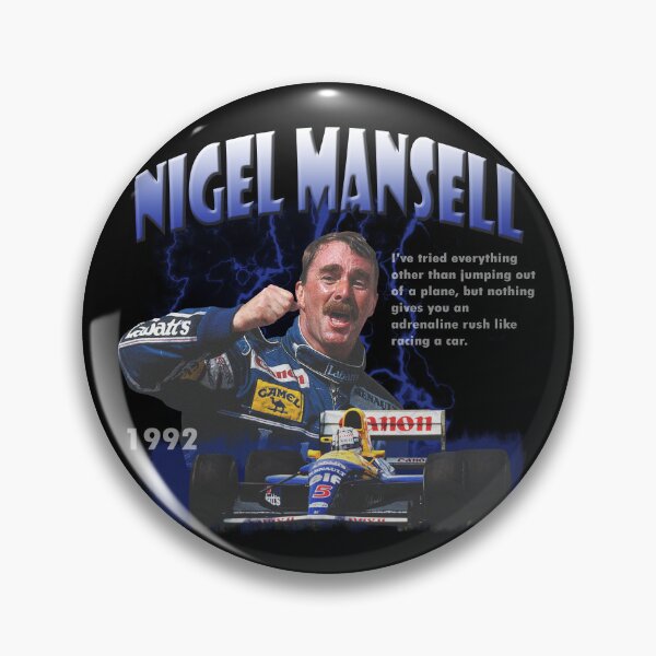 Item preview, Formula 1 Vintage Design Premium - Nigel Mansell designed and sold by RUZMA.
