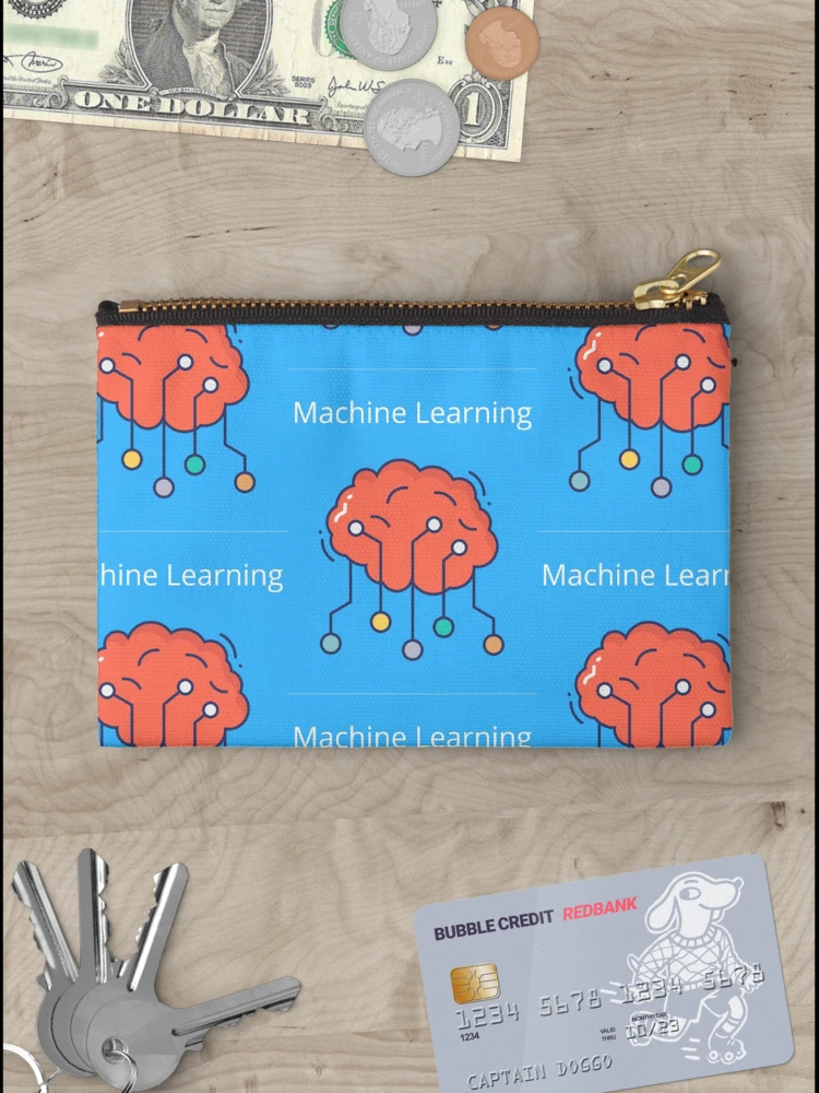 Thumbnail 3 of 4, Zipper Pouch, Machine Learning designed and sold by UpcomingTech.