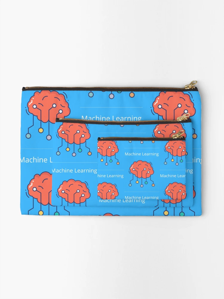 Thumbnail 2 of 4, Zipper Pouch, Machine Learning designed and sold by UpcomingTech.
