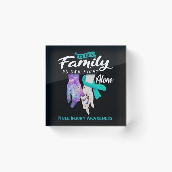 Item preview, In This Family No One Fights Alone KNEE INJURY Awareness designed and sold by Mnrshirley.