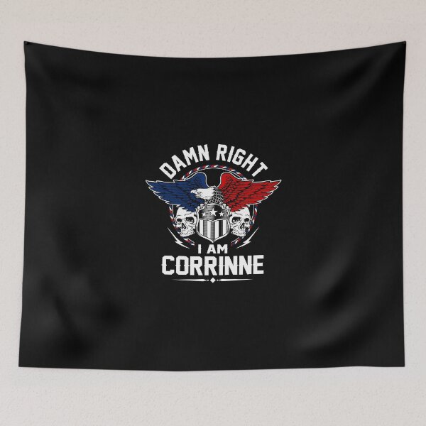 Item preview, Corrinne Name T Shirt - Damn Right I Am Corrinne Gift Item Tee designed and sold by wardorion9.