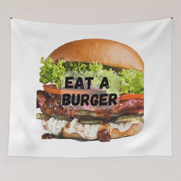 Item preview, Eat a burger designed and sold by Zevy-Darling.