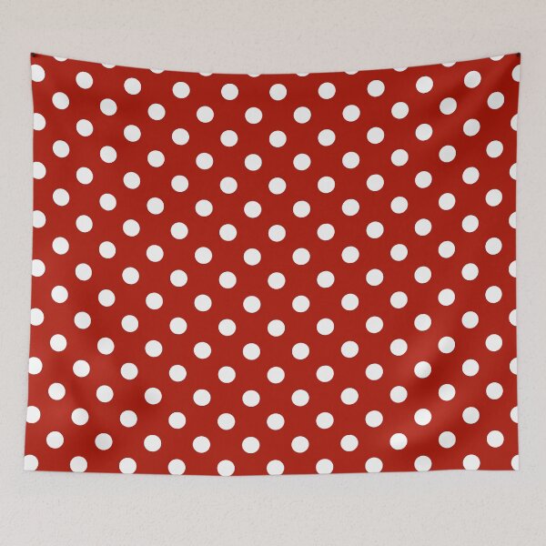 Item preview, Cute Red and White Polka Dot Pattern designed and sold by silviaol.