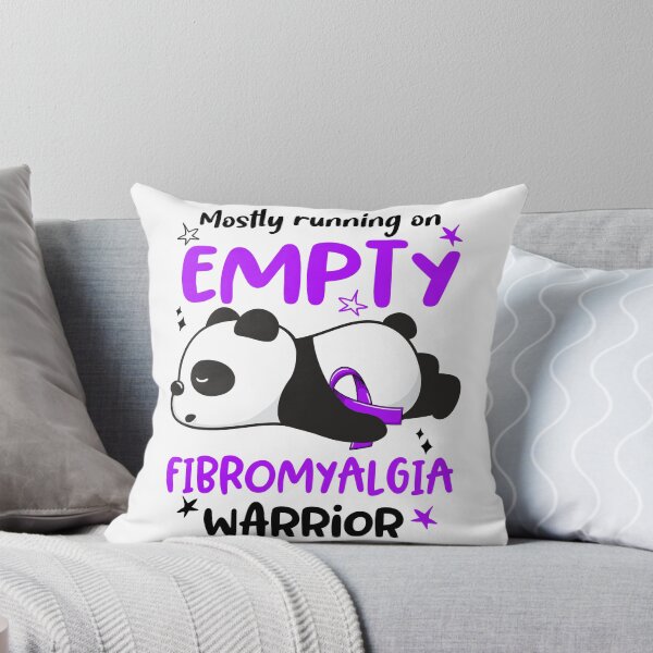 Item preview, Fibromyalgia Awareness - Mostly Running On Empty Fibromyalgia Warrior designed and sold by Hilten.