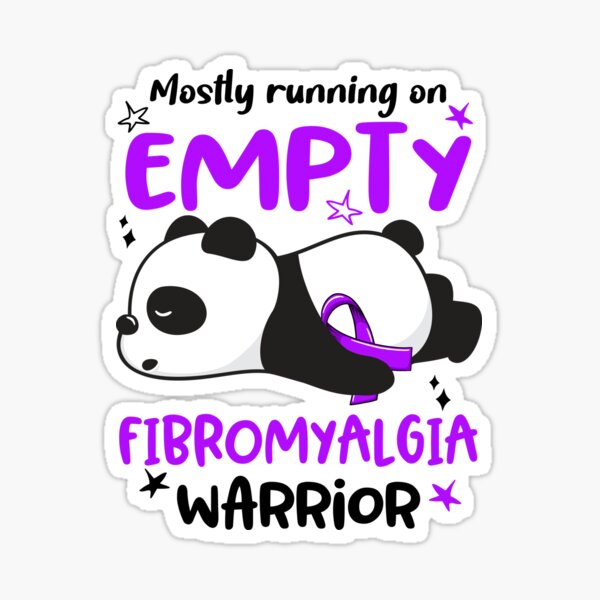 Item preview, Fibromyalgia Awareness - Mostly Running On Empty Fibromyalgia Warrior designed and sold by Hilten.