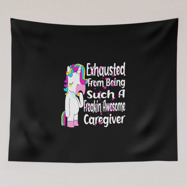Item preview, Exhausted From Being Such A Freakin Awesome Caregiver designed and sold by boyastore.
