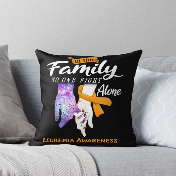 Item preview, In This Family No One Fights Alone LEUKEMIA Awareness designed and sold by Mnrshirley.