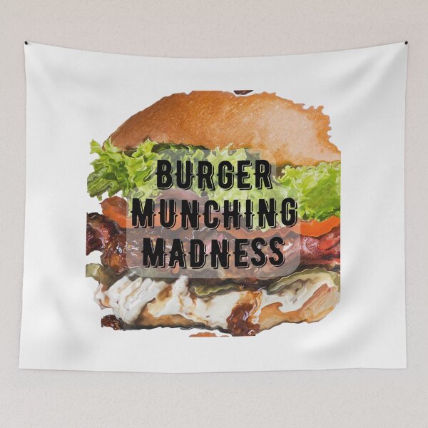 Item preview, burger munching madness designed and sold by Zevy-Darling.