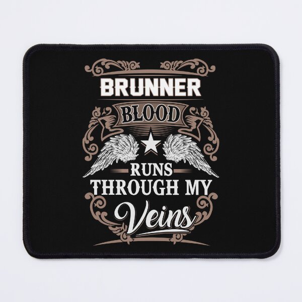 Item preview, Brunner Name T Shirt - Brunner Blood Runs Through My Veins Gift Item Tee designed and sold by gabridunc4.