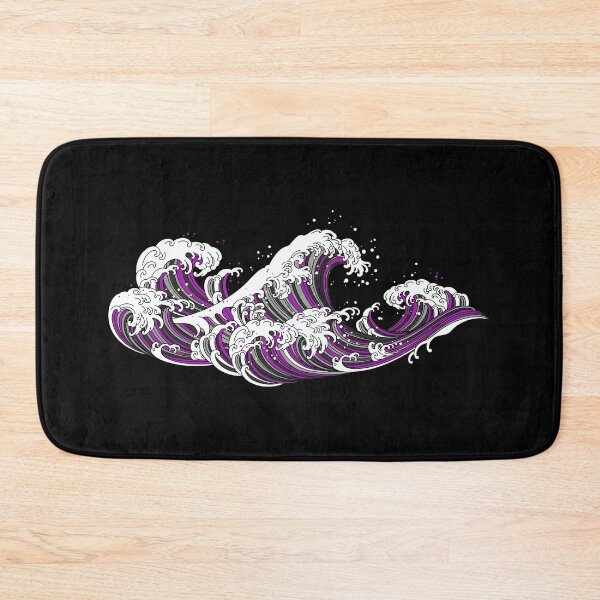 Item preview, Long Japanese Waves Demi Sexual. Demisexual Pride designed and sold by Subtle Pride Shop.
