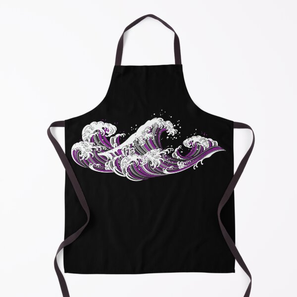 Item preview, Long Japanese Waves Demi Sexual. Demisexual Pride designed and sold by Subtle Pride Shop.