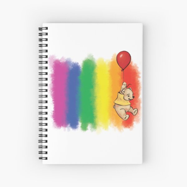 Pride Bear Gay Spiral Notebook