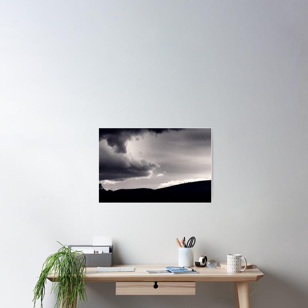 Heavy sky Poster