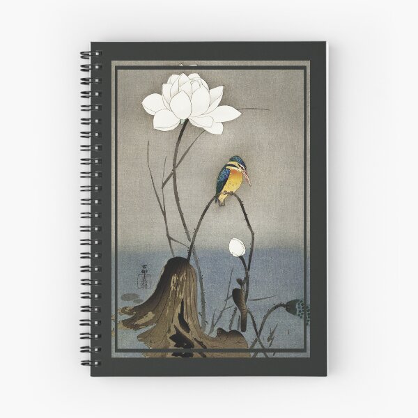 Item preview, Kingfisher with Lotus Flower by Ohara Koson designed and sold by DragonXX.