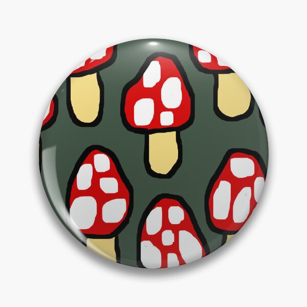 Item preview, Cute Abstract Forest Mushroom Pattern designed and sold by Deutschic.