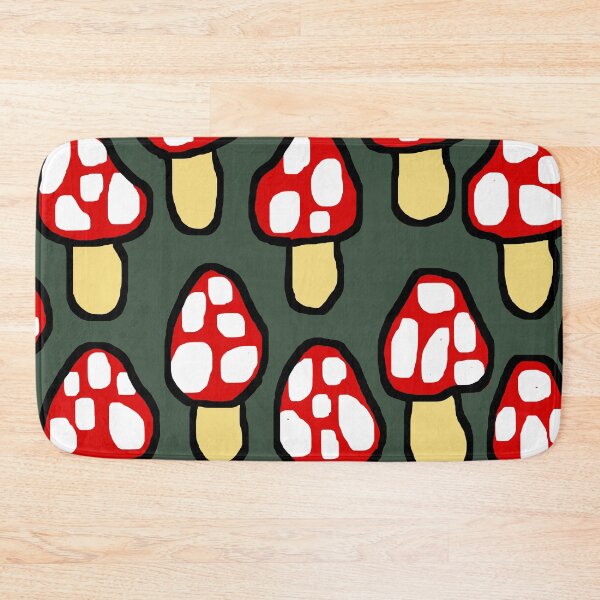 Item preview, Cute Abstract Forest Mushroom Pattern designed and sold by Deutschic.