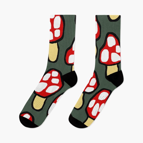 Item preview, Cute Abstract Forest Mushroom Pattern designed and sold by Deutschic.