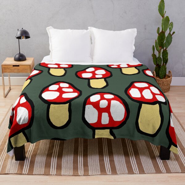 Item preview, Cute Abstract Forest Mushroom Pattern designed and sold by Deutschic.