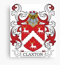 Claxton Coat of Arms Canvas Print