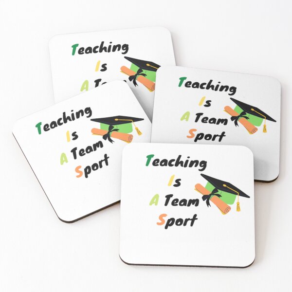 Item preview, Teaching Is A Team Sport designed and sold by Vintage Vibe Studio.