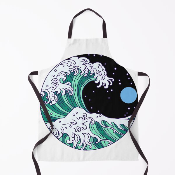 Item preview, Circular Japanese Wave Vincian Male. Gay Men Pride designed and sold by Subtle Pride Shop.