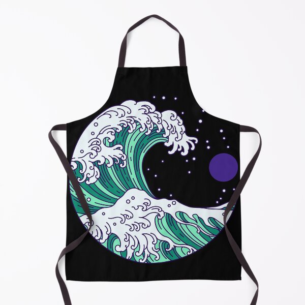 Item preview, Circular Japanese Wave Vincian Male. Gay Men Pride designed and sold by Subtle Pride Shop.