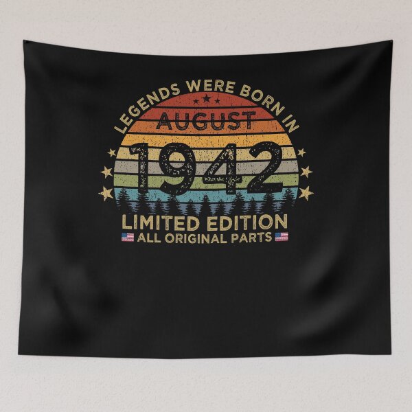 Item preview, Legends Were Born In August 1942 Limited Edition Patriotic designed and sold by cssdru.