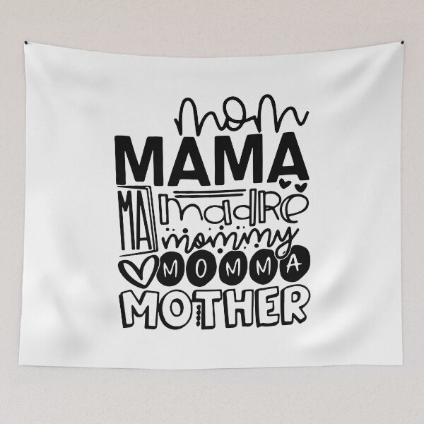Item preview, Mom, Mama, Madre, Mommy designed and sold by Ashley Polkabla.