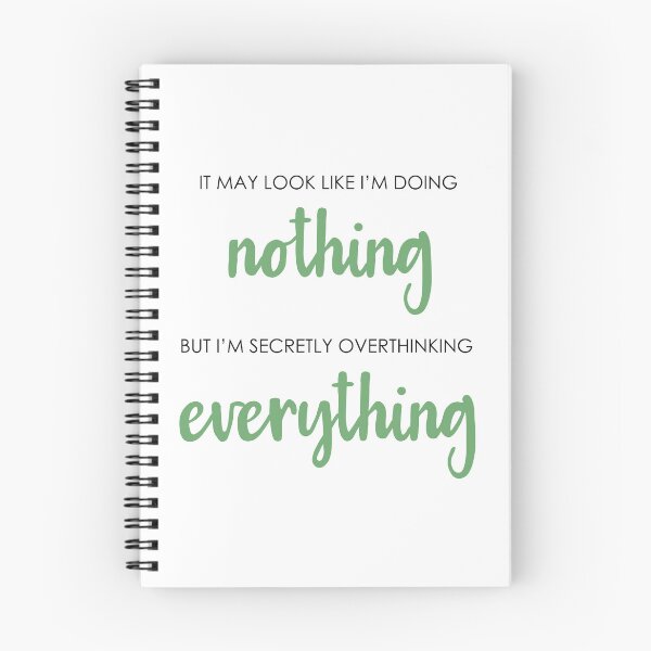 Item preview, Doing nothing and overthiking everything designed and sold by CamilaDavison.