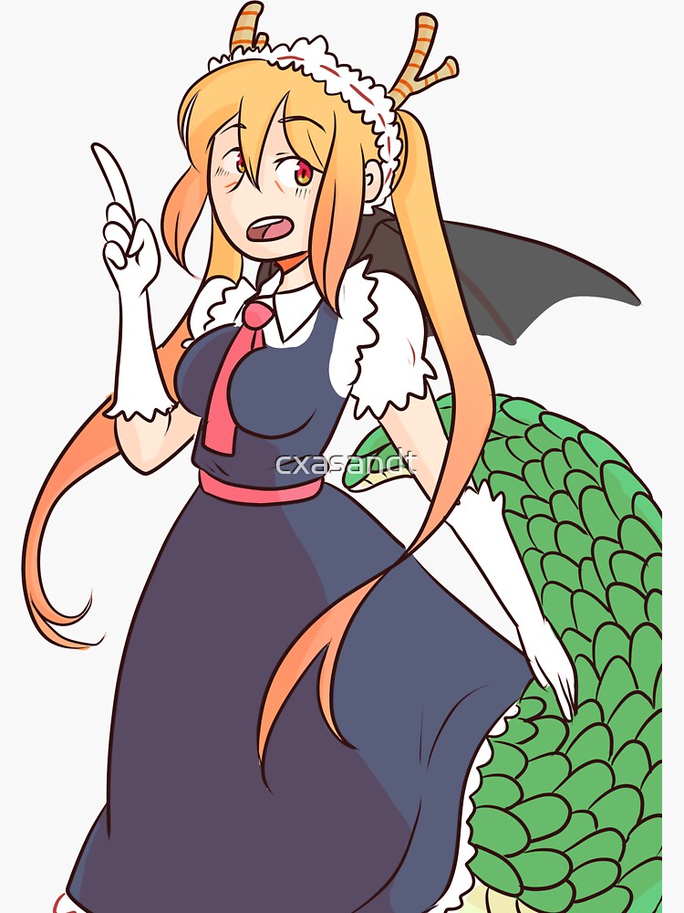"Dragon Maid-Sama!" Sticker by cxasandt | Redbubble
