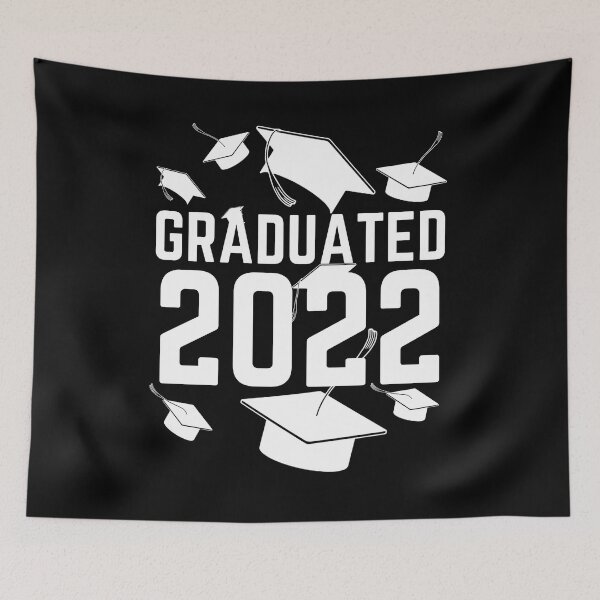 Item preview, Graduated thrown hats black designed and sold by Chaos-Touch.