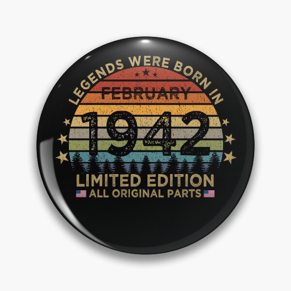 Item preview, Legends Were Born In February 1942 Limited Edition Patriotic designed and sold by cssdru.