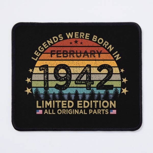 Item preview, Legends Were Born In February 1942 Limited Edition Patriotic designed and sold by cssdru.