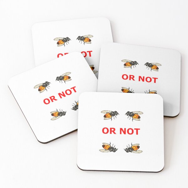 Item preview, To Be Or Not To Be - Shakespearean Bees of Mortality frame a classic quote  designed and sold by VerdeDoodleDuck.