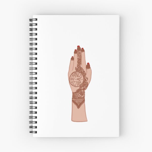 Item preview, Hands Off My Hijab - Henna Hand designed and sold by sinceresalam.
