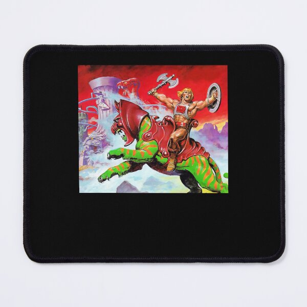 Item preview, He-Man on Cringer Into Battle designed and sold by MikeDIreland.
