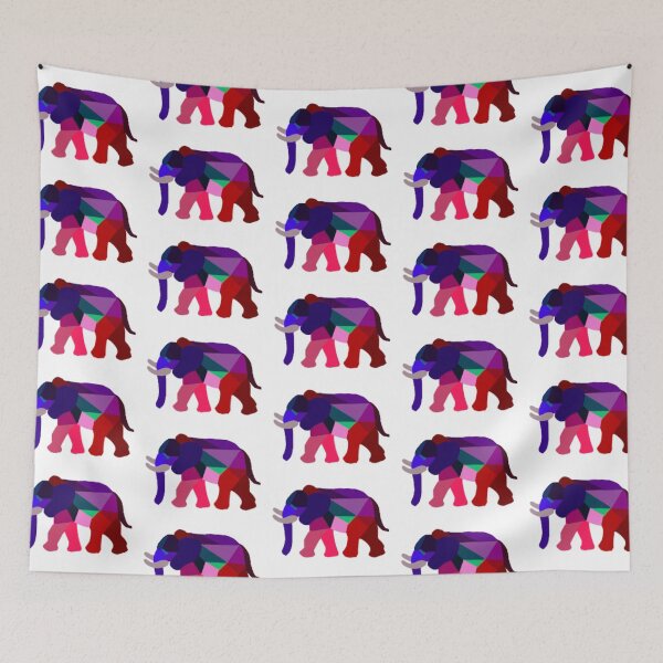 Item preview, Geometric Elephant OG designed and sold by doodle-mittens.