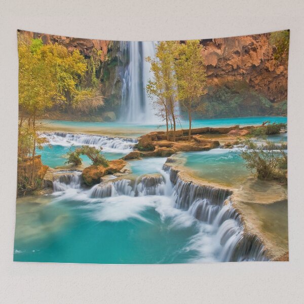 Item preview, Blue havasu falls in Arizona  designed and sold by anisbbmbrush.