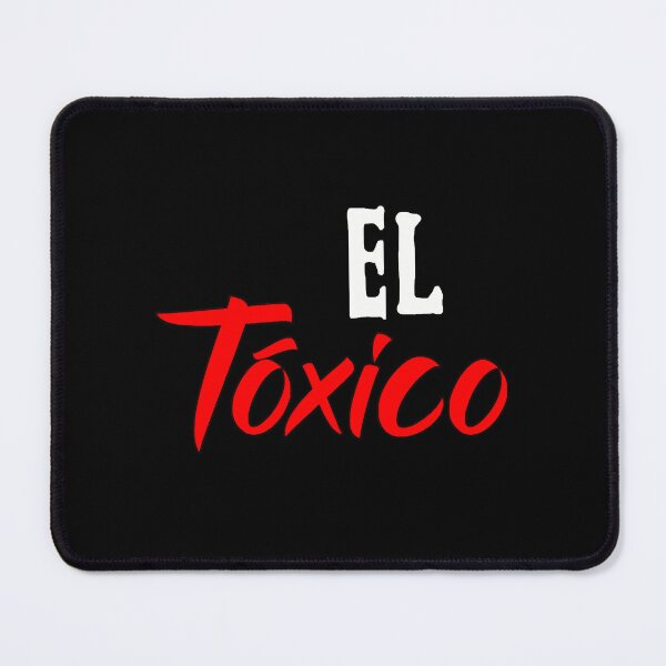 Item preview, El Toxico White Red Typography Spanish Saying designed and sold by PandoraRowena.