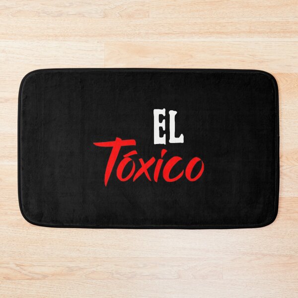 Item preview, El Toxico White Red Typography Spanish Saying designed and sold by PandoraRowena.