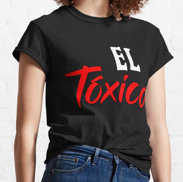 El Toxico White Red Typography Spanish Saying Men's T-Shirt